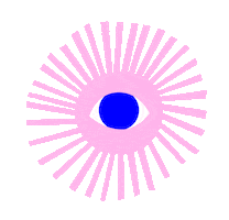 Flower Sun Sticker by Veera Kesänen