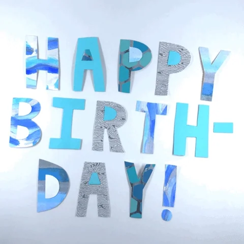 Happy Birthday GIF by Julie Smith Schneider