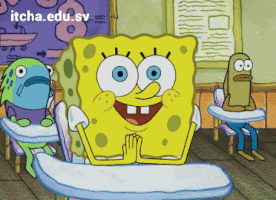 Itcha Bob Esponja En Clases GIF