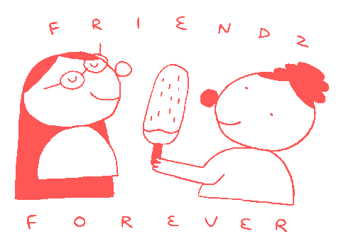 Friends Forever Sticker for iOS & Android