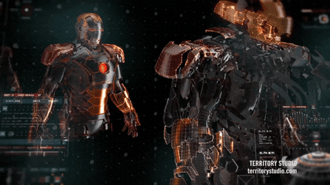 Iron Man Animated Gif Movie Iron Man 3  Iron Man   Iron Man HUD HD  wallpaper  Pxfuel
