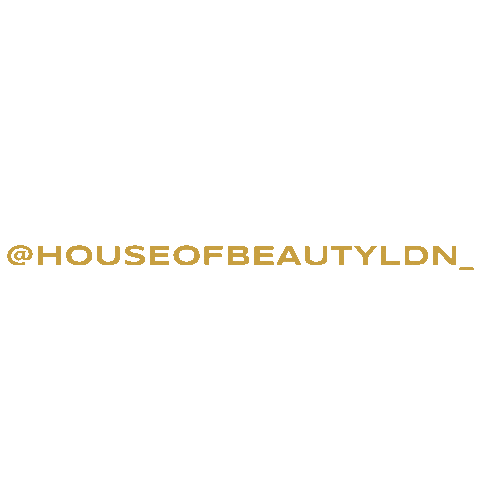 House of Beauty LDN Sticker