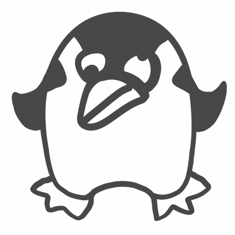 mingsyuanlu animals penguin theabsurdzoo GIF