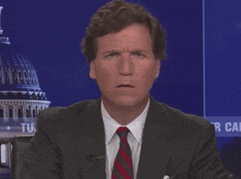 Confused Tucker Carlson GIF by GIPHY News