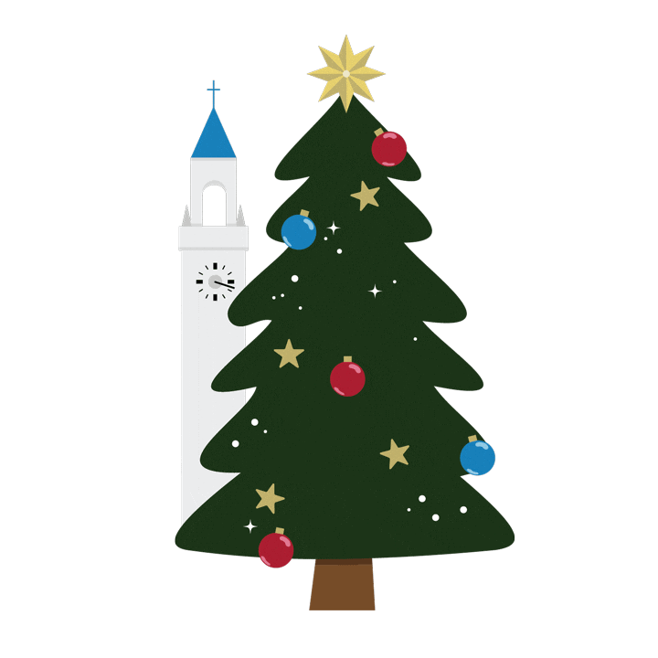 Christmas Lmu Sticker by LMUAdmissions