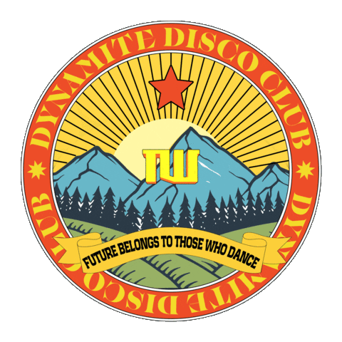 Dynamite Disco Club Sticker