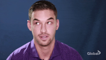 confused eyes GIF by Big Brother Canada