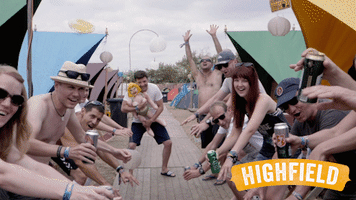 Cheering Espalier GIF by Highfield Festival