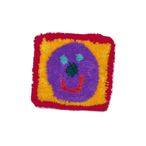 Tuft Coasters GIF by Holly Simple