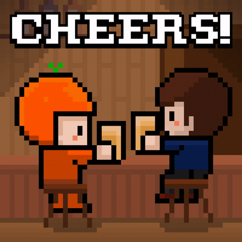 Cheers Bar GIF by CoinEasy