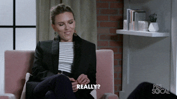 Are You Serious Scarlett Johansson GIF by PBS SoCal