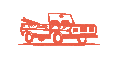 Saltwater Woody American Rum Sticker