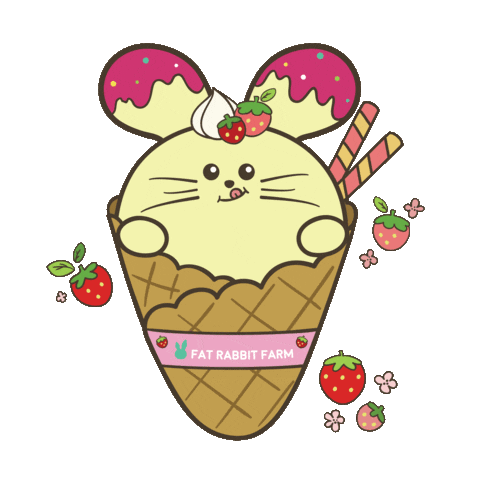 Fat Rabbit Farm Sticker