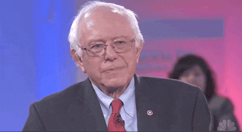 Democrats Reaction GIF by Bernie Sanders