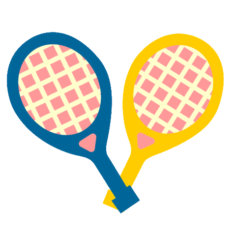 Tennis Sticker by Flor Amargo