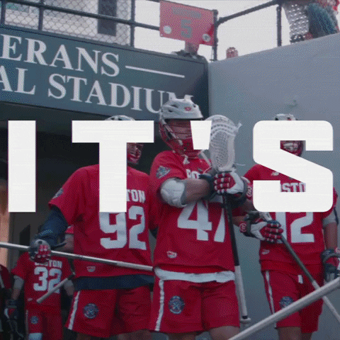 Major League Lacrosse Battle GIF by Boston Cannons