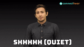 Sign Language Noise GIF by ConnectHearOfficial