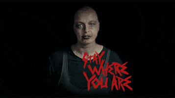 Stay Where You Are Alpha GIF by The Walking Dead