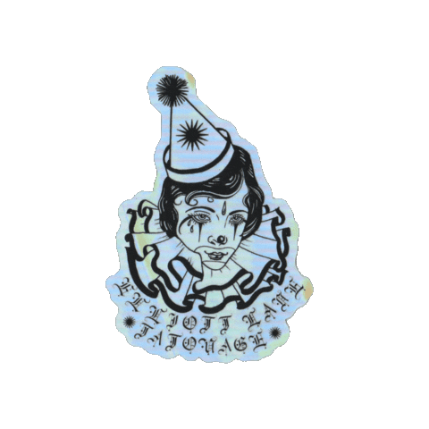 Only Here For You Sticker