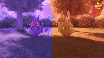Marching Face Off GIF by Sunny Bunnies