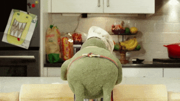 TheTinyChefShow fail fall oh no frustrated GIF
