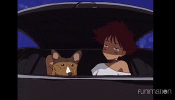 wake up dog GIF by Funimation