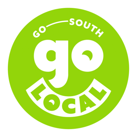 Go South. Go Local. Sticker