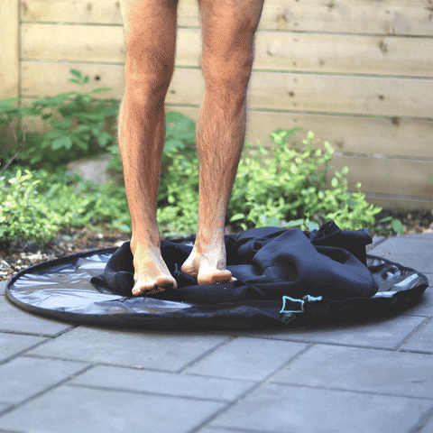 Wetsuit Changingmat GIF by Ride Engine