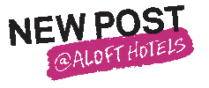 Live Music Glitch Sticker by Aloft Hotels