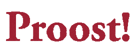 Proost Sticker by AlfaBier