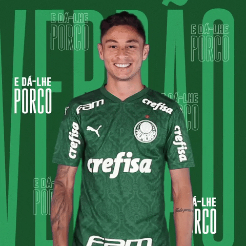Happy Diogo Barbosa GIF by SE Palmeiras