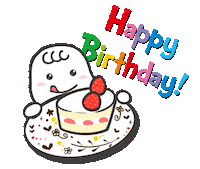 Happy Birthday Sticker By Cherie Radio For Ios Android Giphy Happy Birthday Sticker By Cherie Radio For Ios Android Giphy