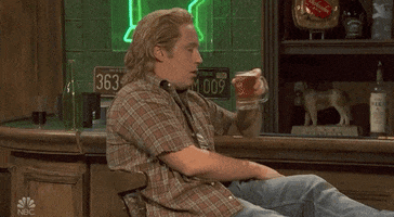 Beck Bennett Drinking GIF by Saturday Night Live