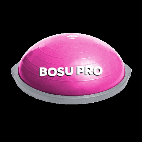 bosufitness pink pro bosu balance trainer GIF