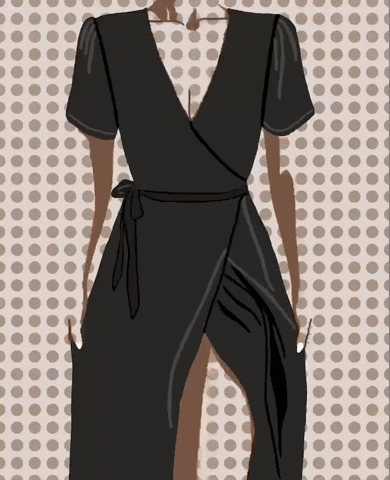 lurasigg girl fashion black style GIF