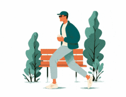 Coffee Time Running GIF by Brzzy