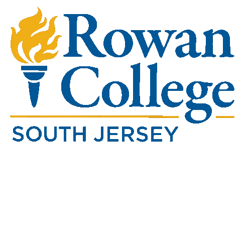 Rcsj Sticker by Rowan College of South Jersey