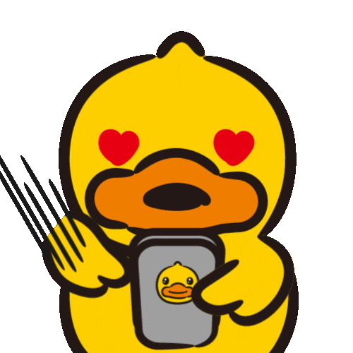 Happy In Love Sticker by B.Duck