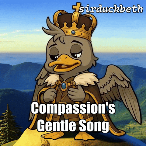 Peace Glow GIF by SirDuckbeth