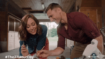 Autumn Reeser Painting GIF by Hallmark Channel
