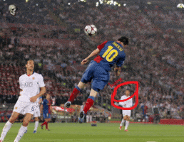Ronaldo Vs Barca GIF