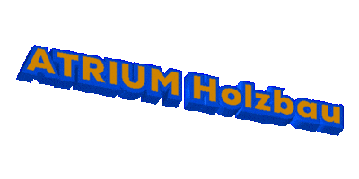 Atrium Holzbau Sticker by Atrium