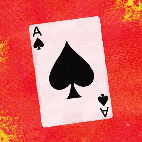 Ace Of Spades Poker GIF by Kev Lavery - Find & Share on GIPHY