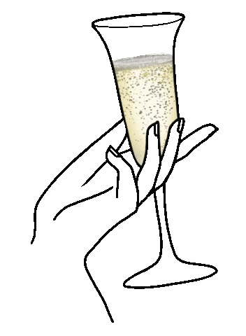 Champagne Studio Sticker