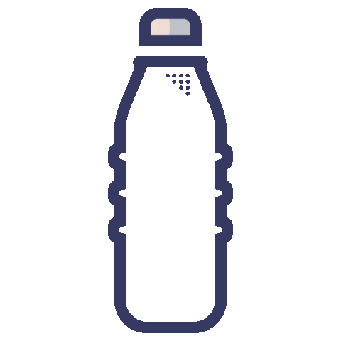 Water Bottle Fitness Sticker by Audrey Wolf Co