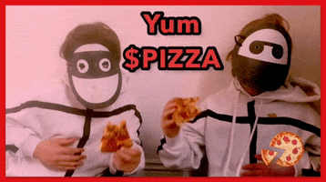 Yum Pizza GIF by Stick Up Music