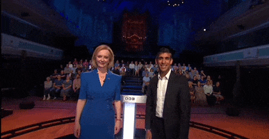 Staring Liz Truss GIF by GIPHY News