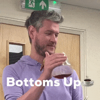 Drunk Bottoms Up GIF by 92 Degrees