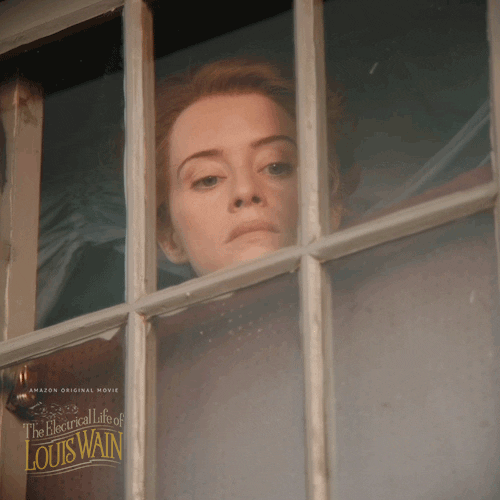 Looking Claire Foy GIF by Amazon Prime Video