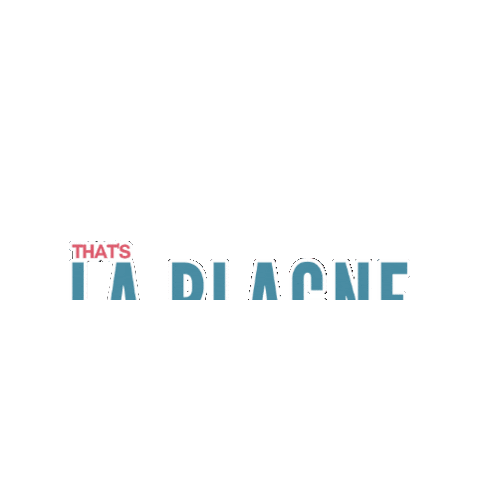 That's La Plagne Sticker